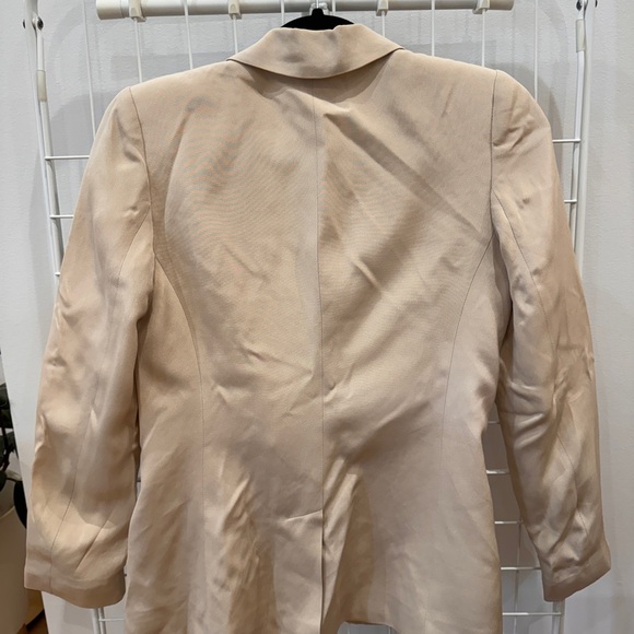 Beige Judith & Charles Silk Blazer - Picture 4 of 4